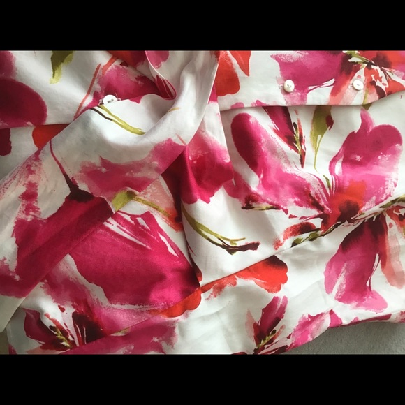 Jones New York 100%  Cotton sleeveless blouse. - Picture 9 of 11